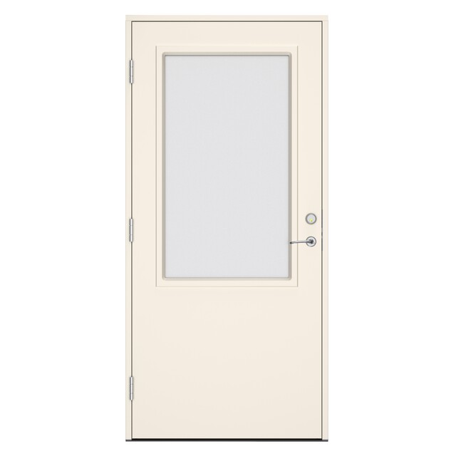 YTTERDÖRRSSET ALBA VIT NCS S 0502-Y 105MM KARM 10X20V | Beijerbygg Byggmaterial